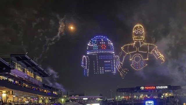 Star Wars drone show 2023